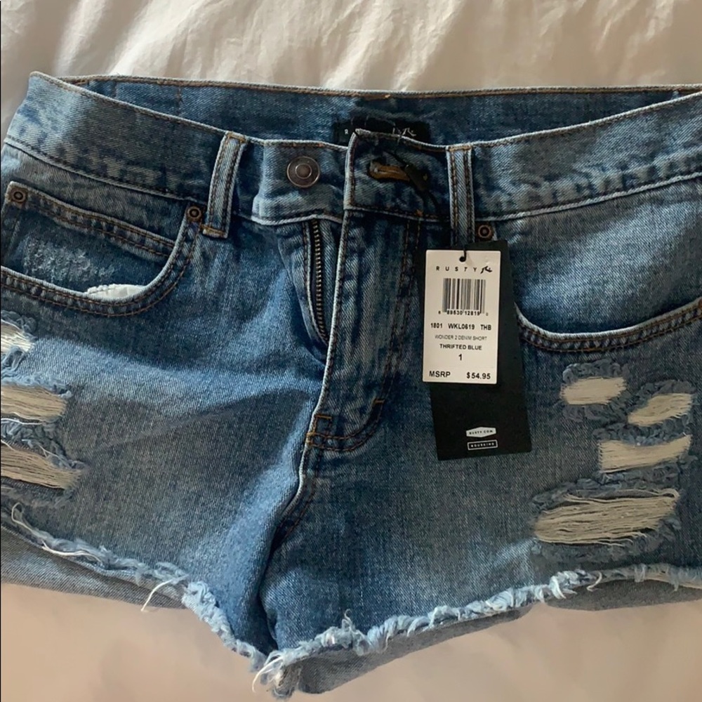 Jean shorts